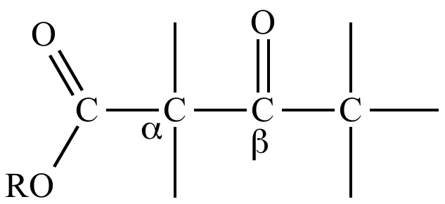 Illustrated Glossary Of Organic Chemistry - Beta Keto Ester