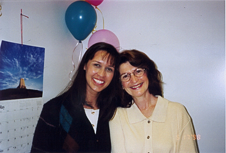 Gloria and Christine G.